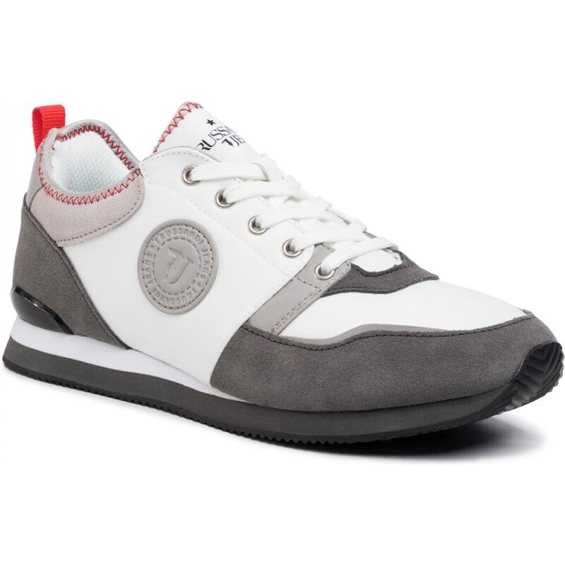Pánske sneakersy TRUSSARDI TR77A00245 GREY/RED 43755032