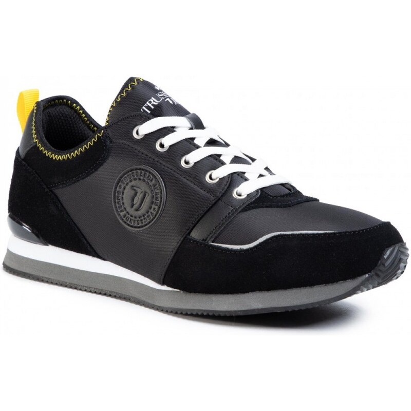 Trussardi Pánske sneakersy TR77A00245 BLACK/YELLOW 43755033