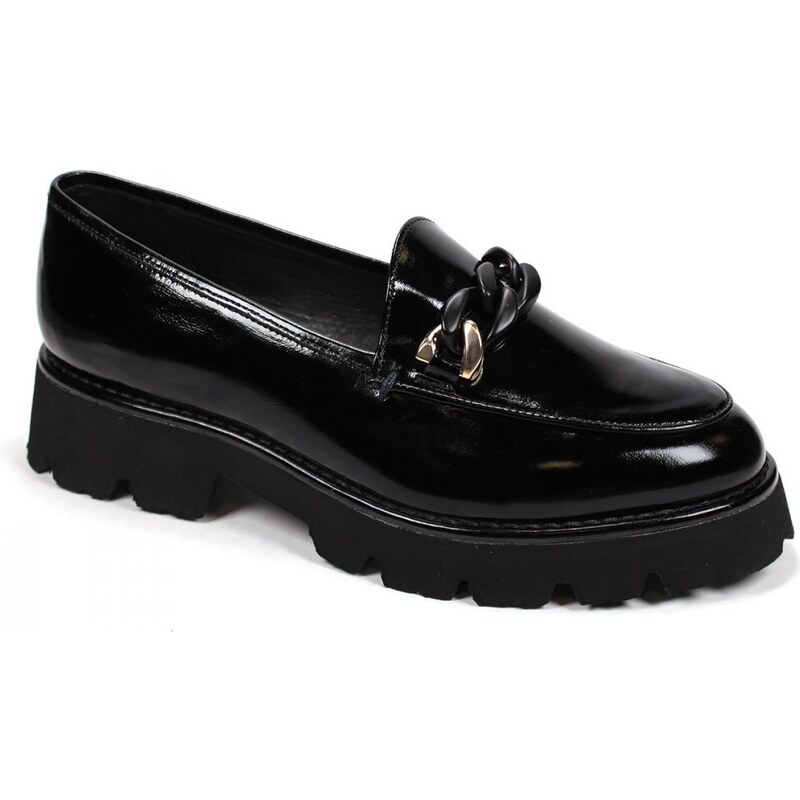 Secretshoes Elegantné poltopánky AL108592 105 BLACK 43755279