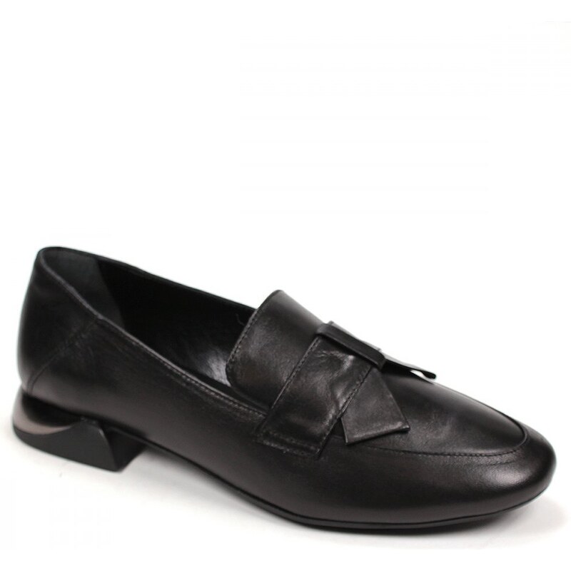 Secretshoes Elegantné poltopánky FH027-1254 90 ČIERNA 43755331