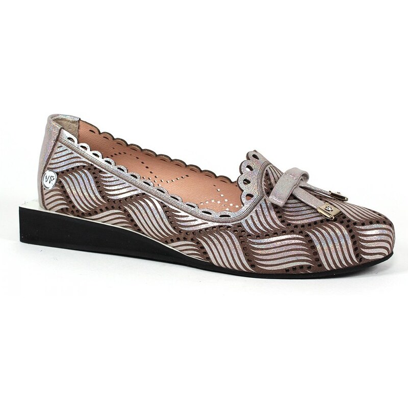 GLS Slip on poltopánky VR032/849 150 BROWN/HOLOGRAM 43755450