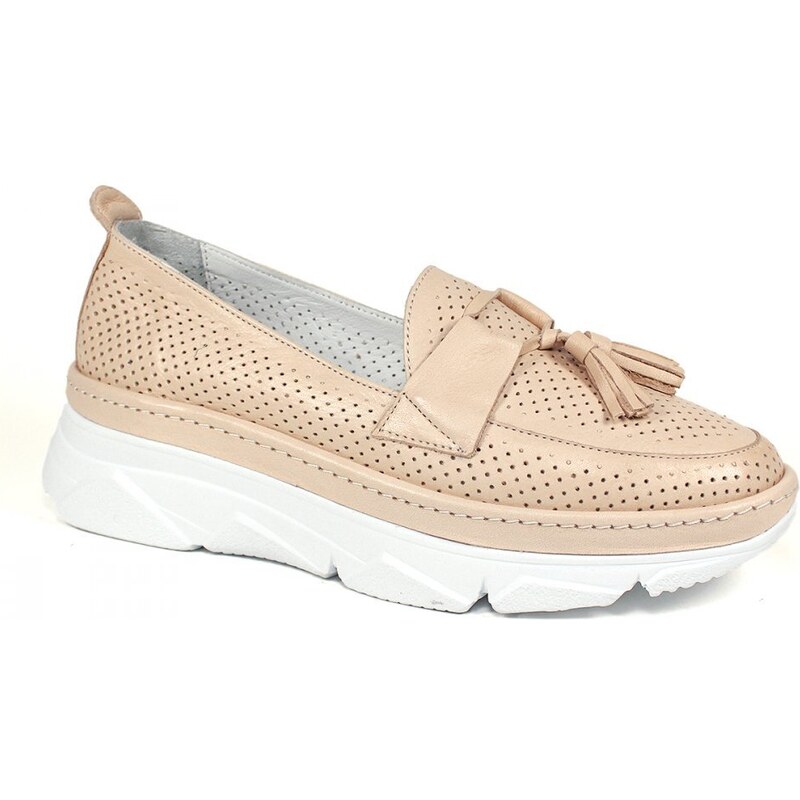 Secretshoes Slip on poltopánky AL1998 122 BÉŽOVÁ 43755468