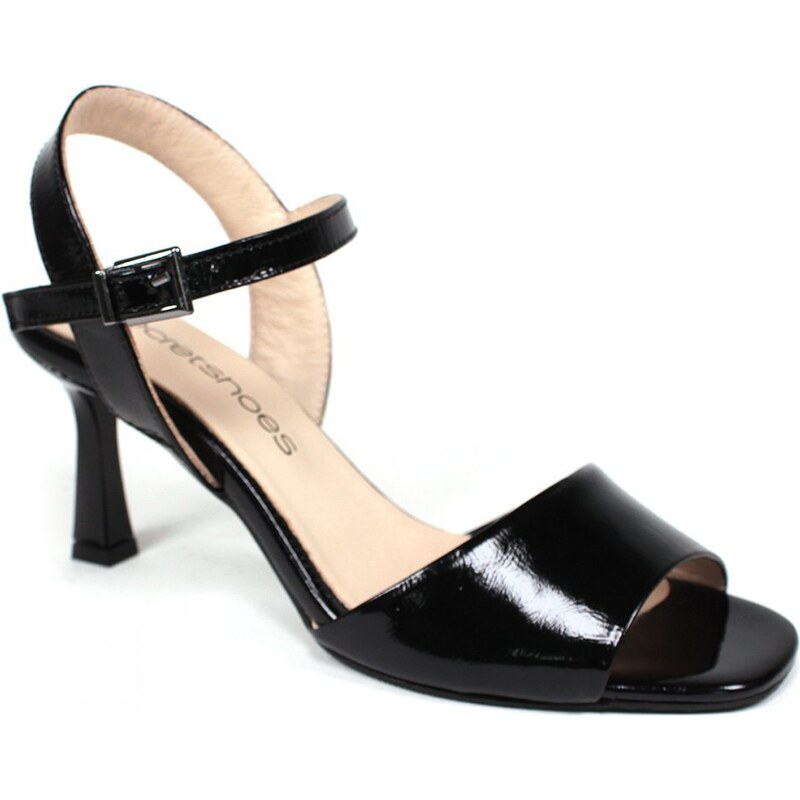 Secretshoes Dámske sandále RC699-2045-888 ČIERNA LAK 64794690
