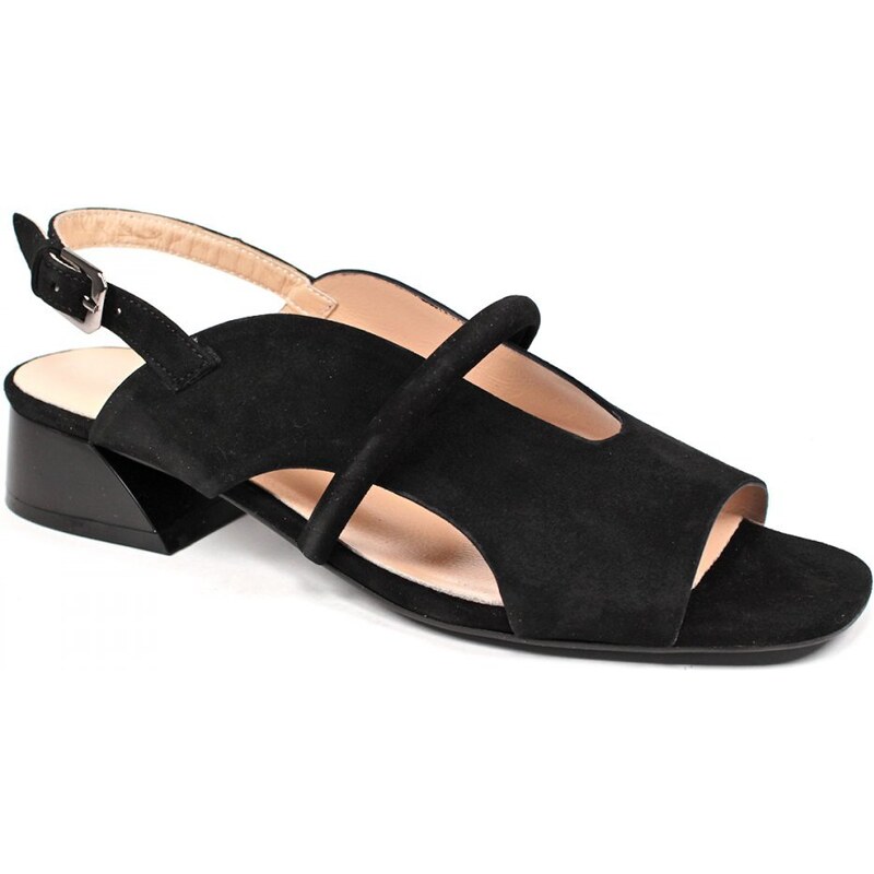 Secretshoes Dámske sandále TT11005 501 ČIERNA SEMIŠ 43755541