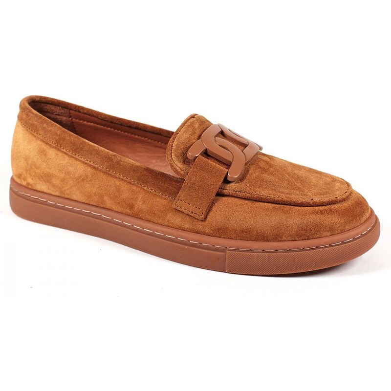 Secretshoes Slip on poltopánky CM22430 CAMEL 43755524