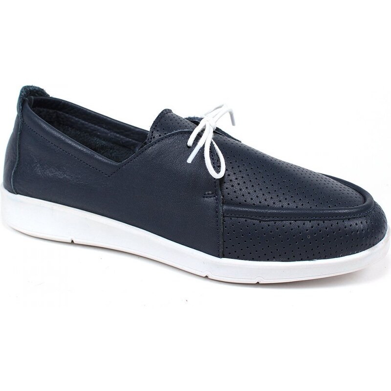 Secretshoes Dámske poltopánky AL22234 TM.MODRÁ 43755602