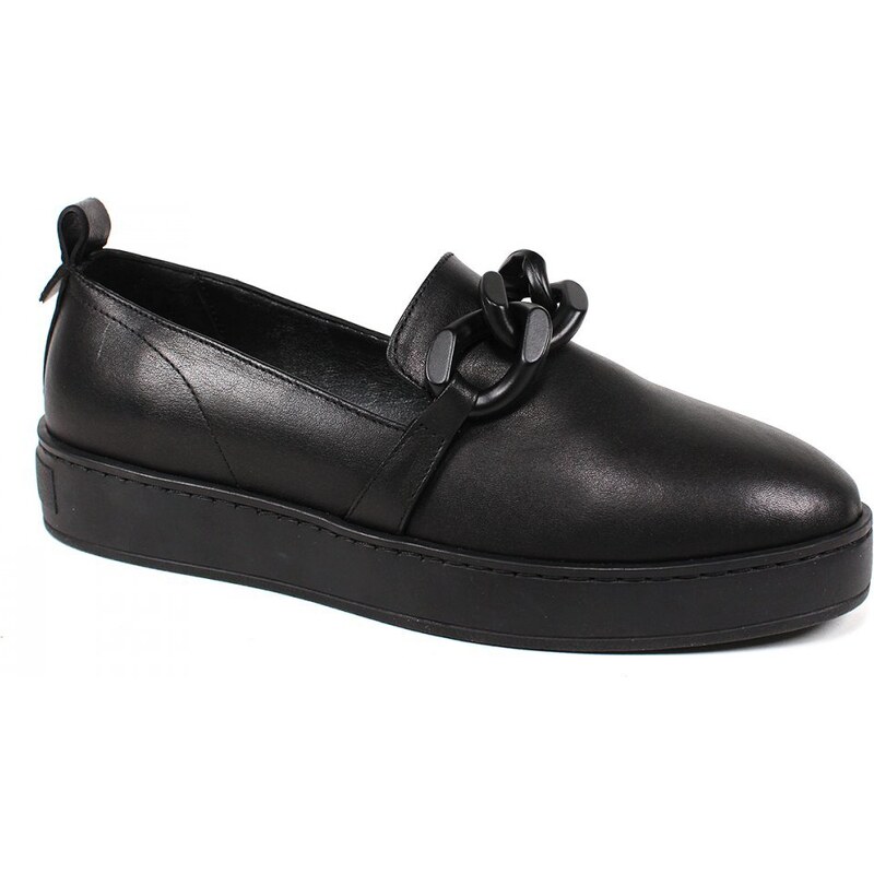 Secretshoes Slip on poltopánky CM22260 ČIERNA 43755620