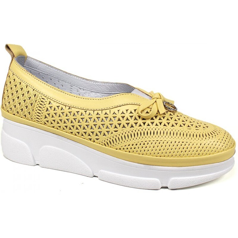 Secretshoes Slip on poltopánky MA481.501 LIGHT YELLOW 43755640