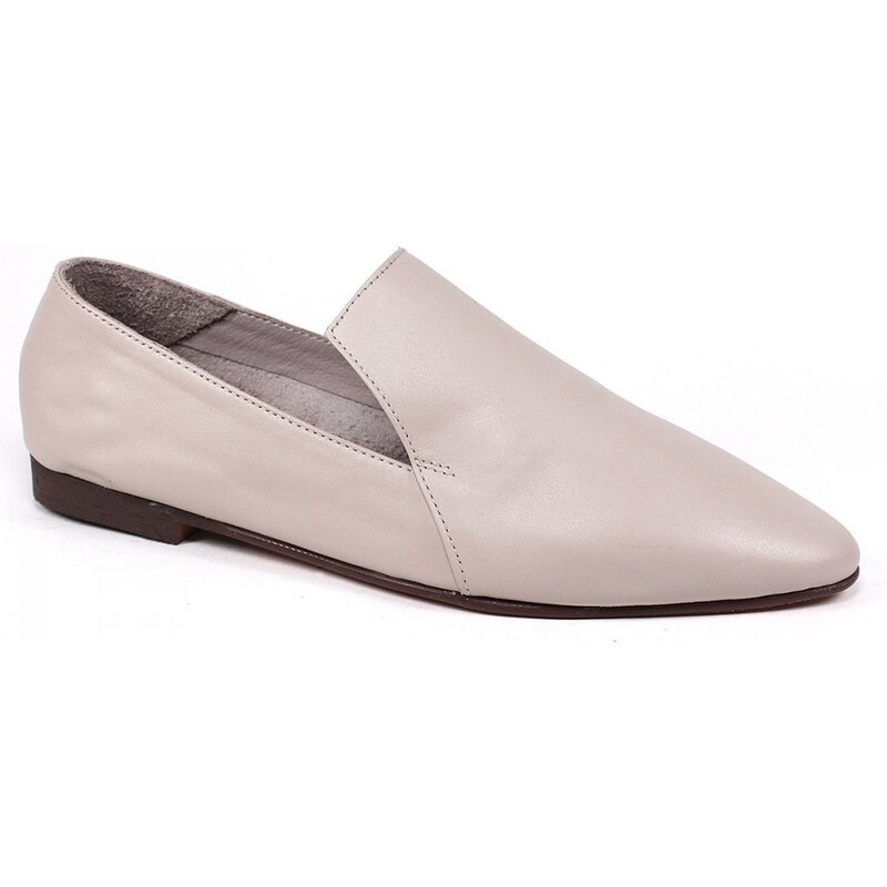 Secretshoes Elegantné slip on AQ6708 214 BEIGE 43755717