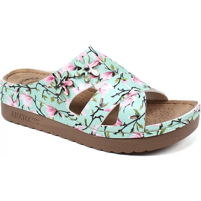 GLS Zdravotné šľapky TL154223 GREEN 43755771