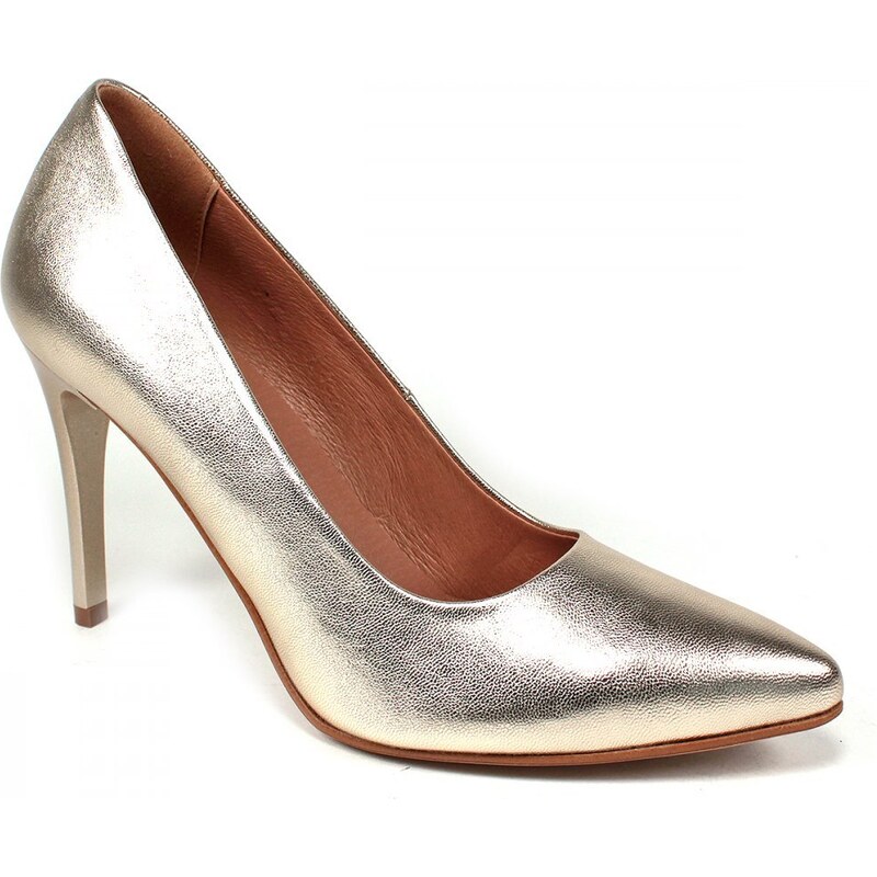 Secretshoes Elegantné lodičky KA1898/N 700 B002 ZLATÁ 43755793