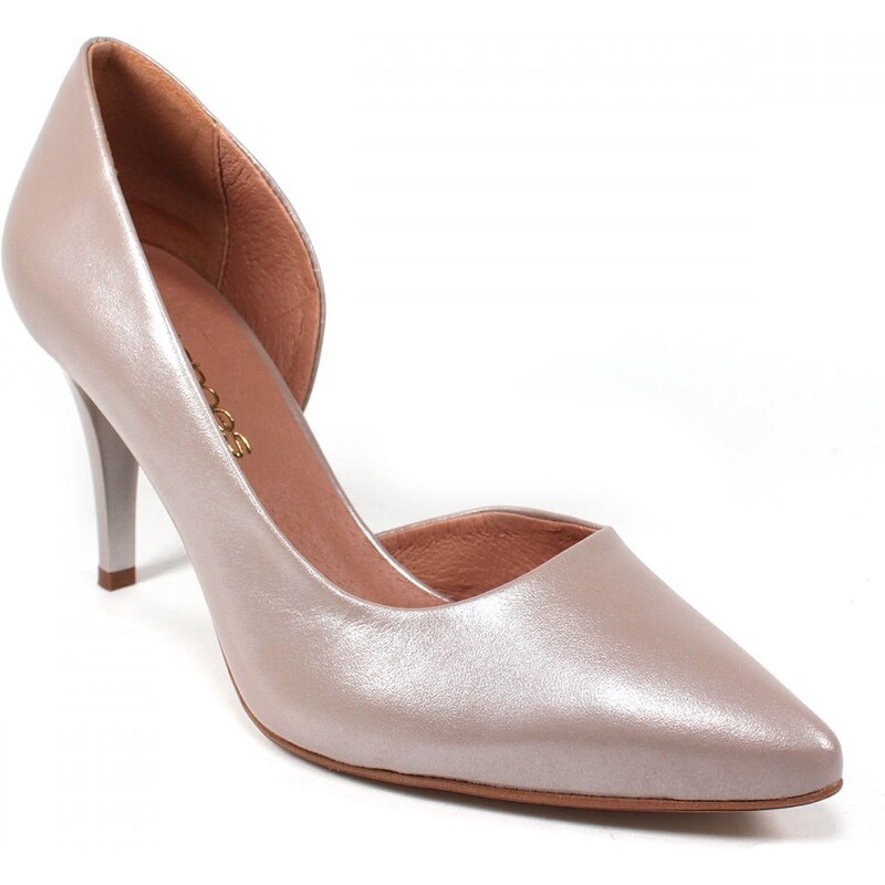 Secretshoes Elegantné lodičky KA1083 B341 TAUPE PERLEŤ 43755795