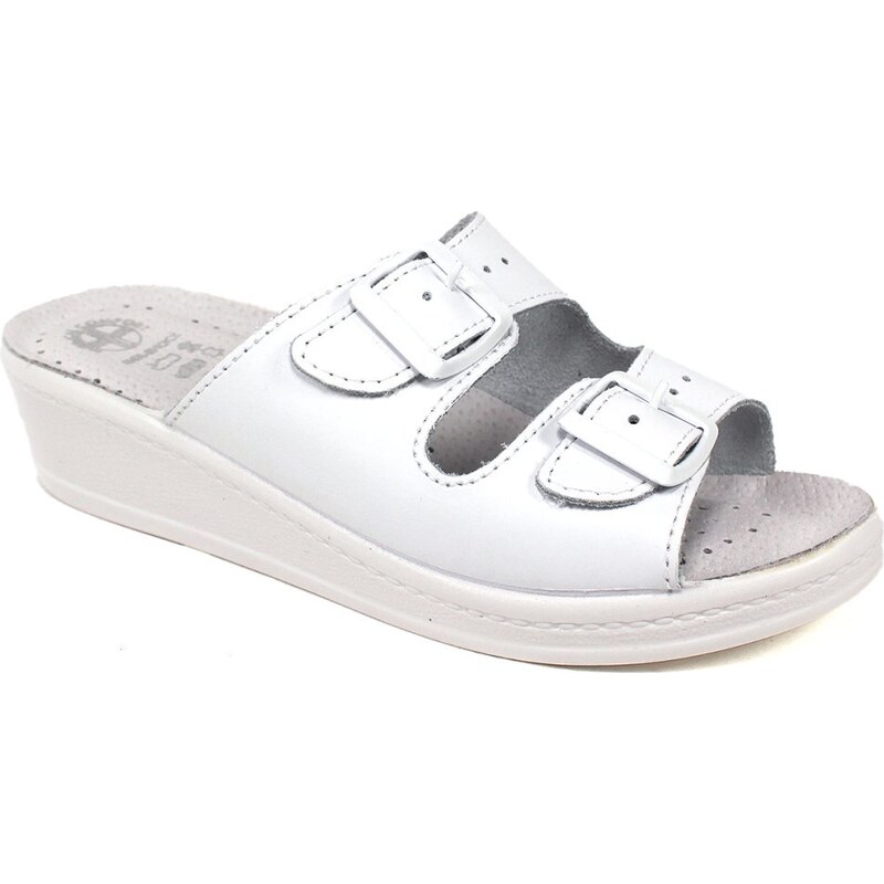 GLS Zdravotné šľapky 400 SB WHITE 43755917