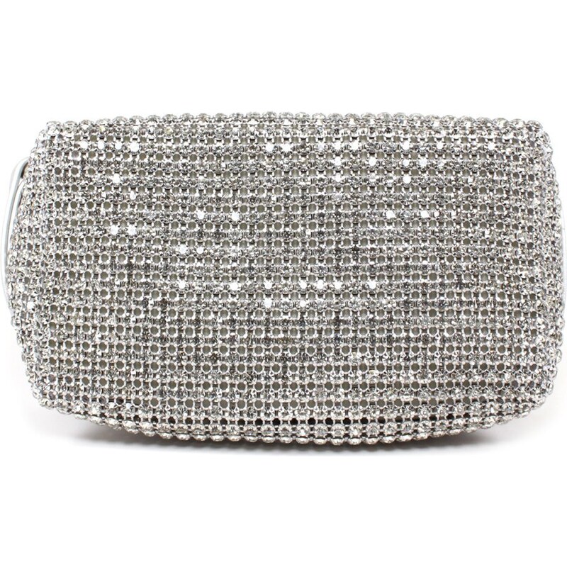 GLS Spoločenská kabelka MQ30554 SILVER 49373153