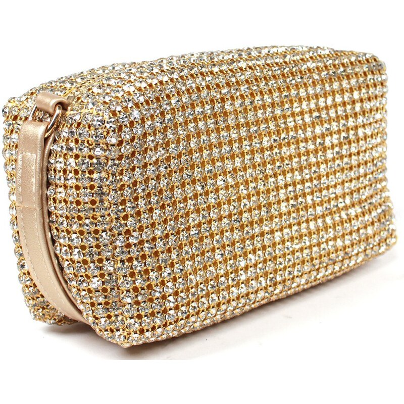 GLS Spoločenská kabelka MQ30554 GOLD 49373215