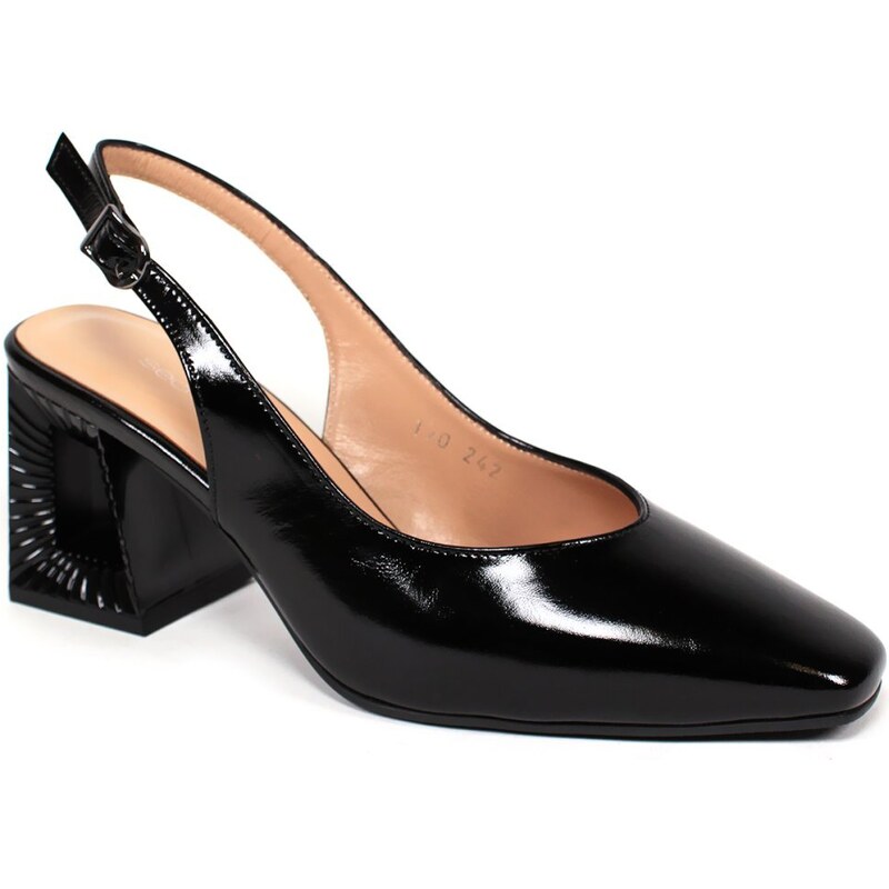 Secretshoes Elegantné holopätky AQC242 878 ČIERNA 43756001