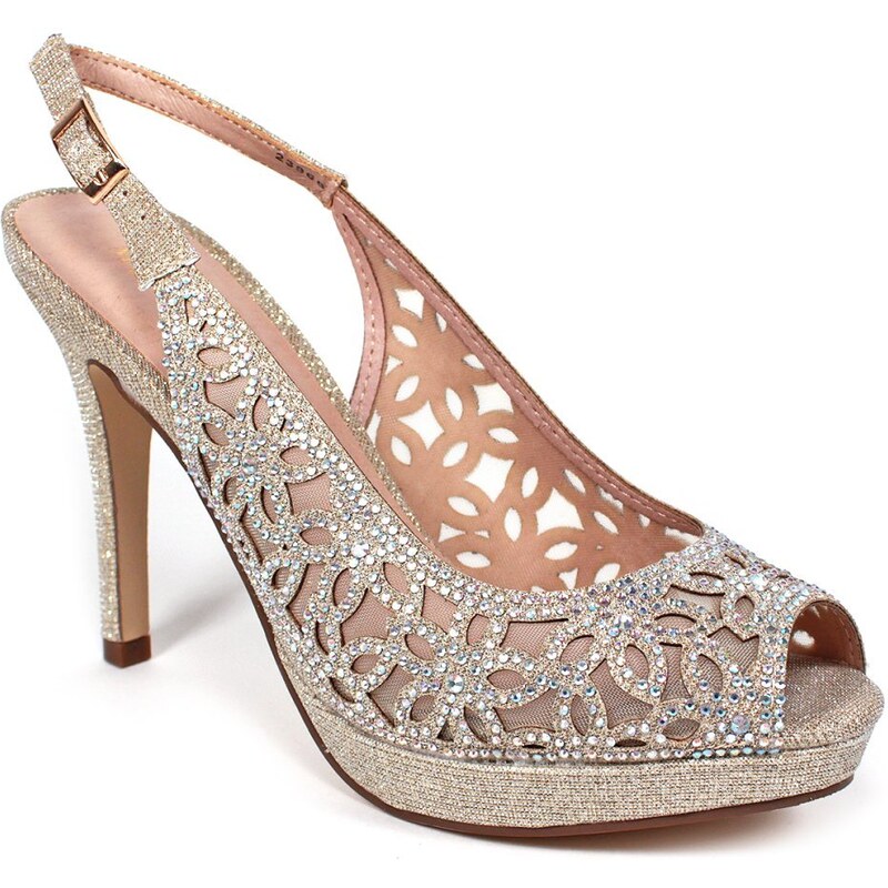 Menbur Luxusné spoločenské sandále 43756007