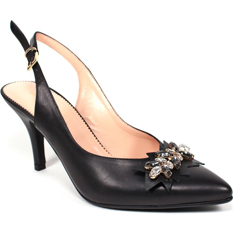 Secretshoes Spoločenské topánky TT4350 101A ČIERNA 49373218