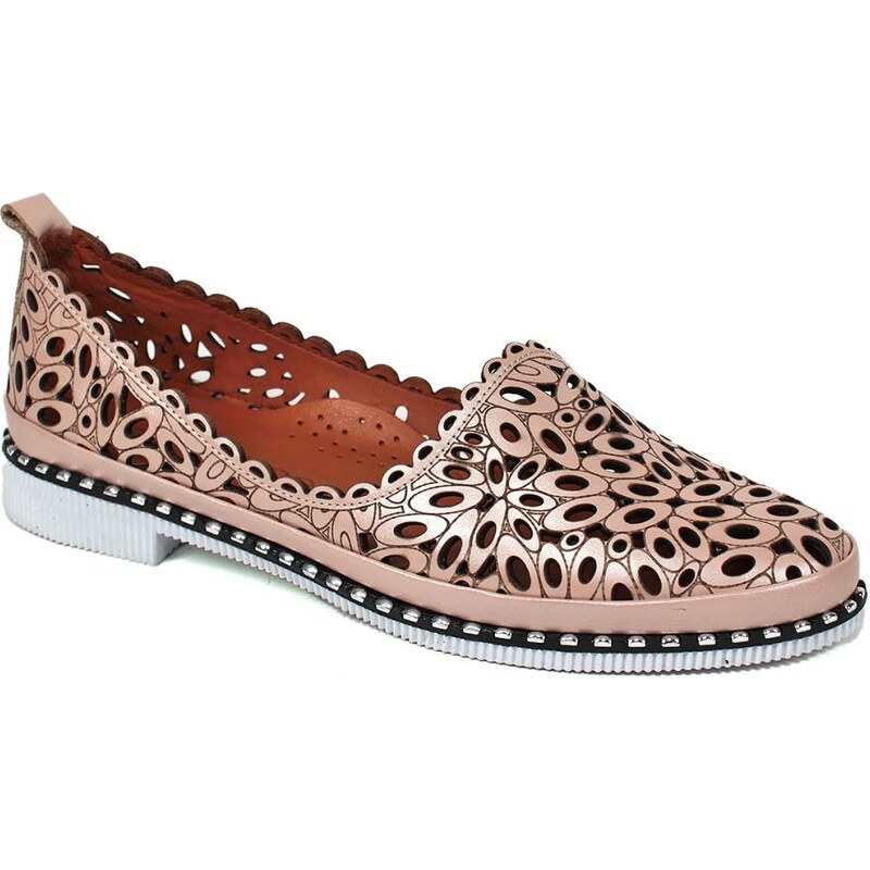 Secretshoes Ľahké kožené poltotpánky 49373242