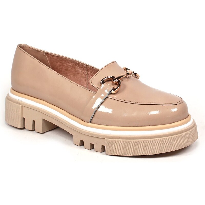 Secretshoes Štýlové lakované mokasíny 43756175