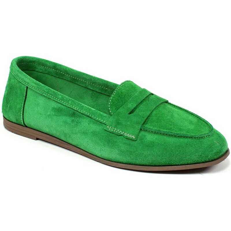 Secretshoes Mokasíny zo semišovej kože 43756245