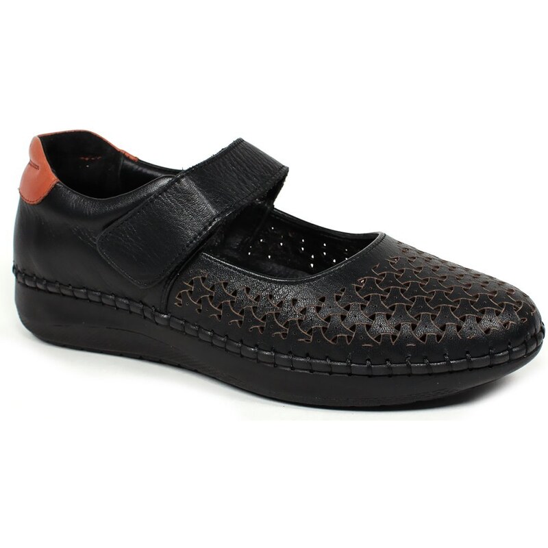Secretshoes Comfort poltopánky na suchý zips 43756235