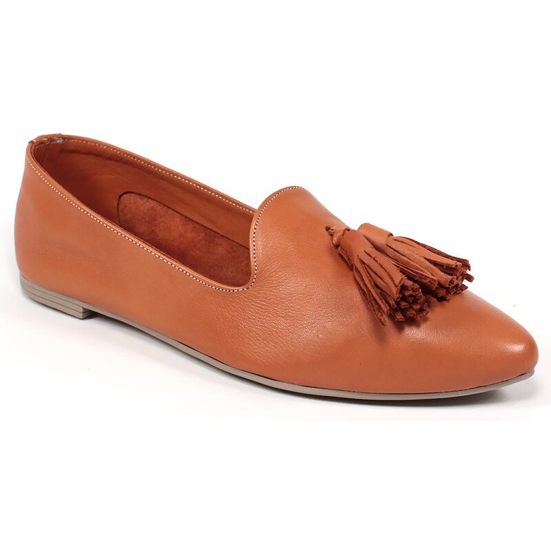 Secretshoes Ľahké poltopánky z jemnej kože 43756272