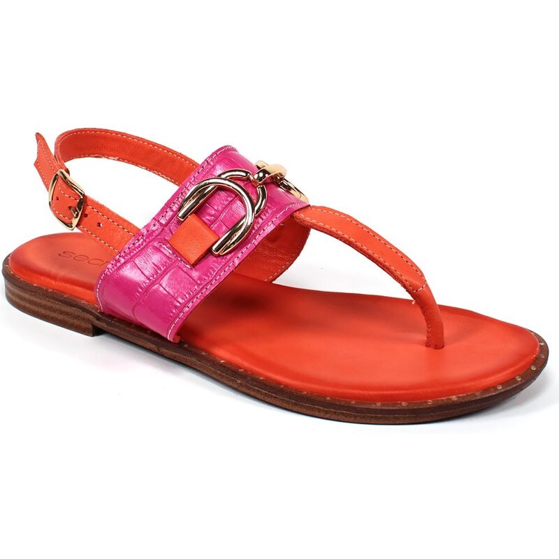 Secretshoes Štýlové kožené sandále 43756283