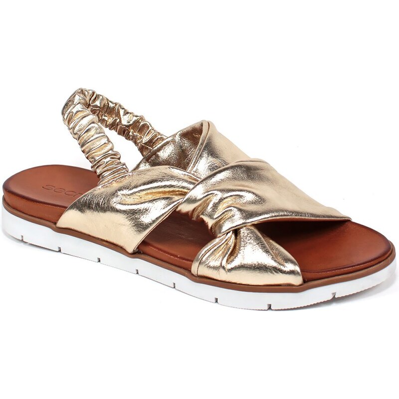 Secretshoes Pohodlné kožené sandále 43756285