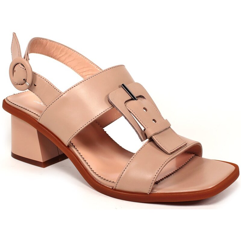 Secretshoes Štýlové kožené sandále 43756308