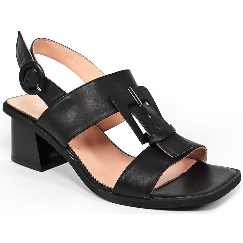 Secretshoes Štýlové kožené sandále 43756309