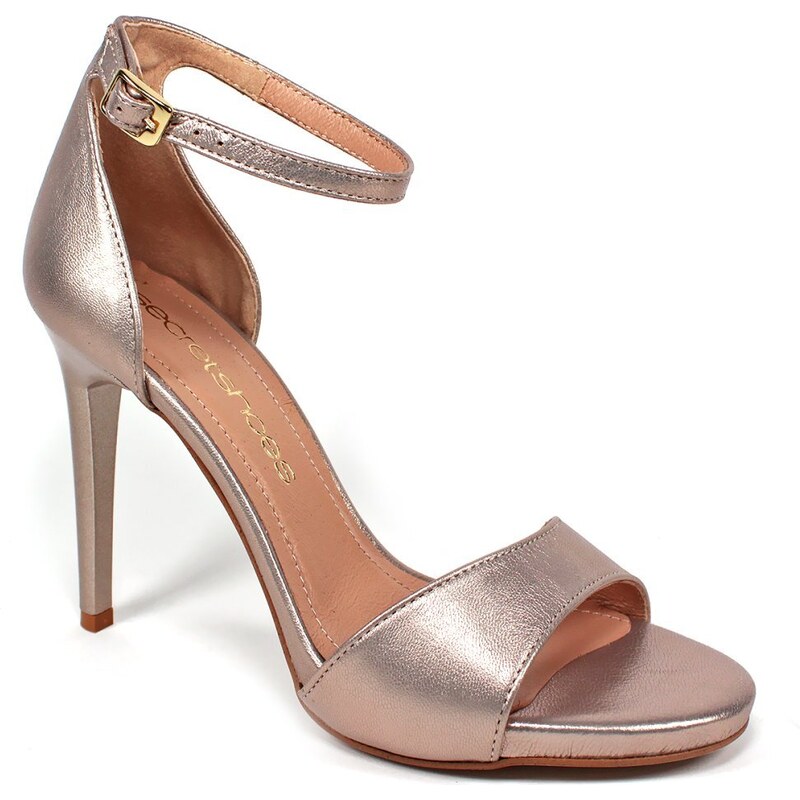 Secretshoes Elegantné kožené sandále 63702565