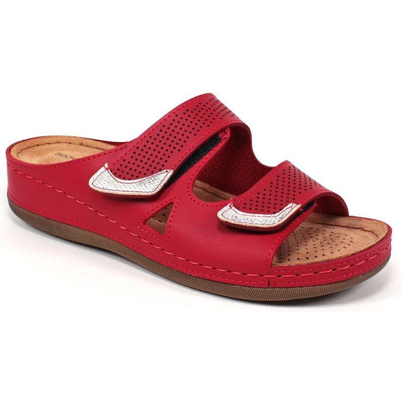 Secretshoes COMFORT Komfortné kožené šľapky 43756390