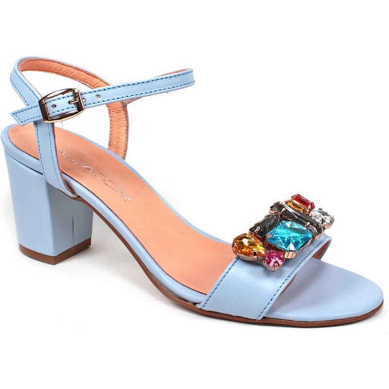 GLS Kožené sandále s ozdobou 43756418
