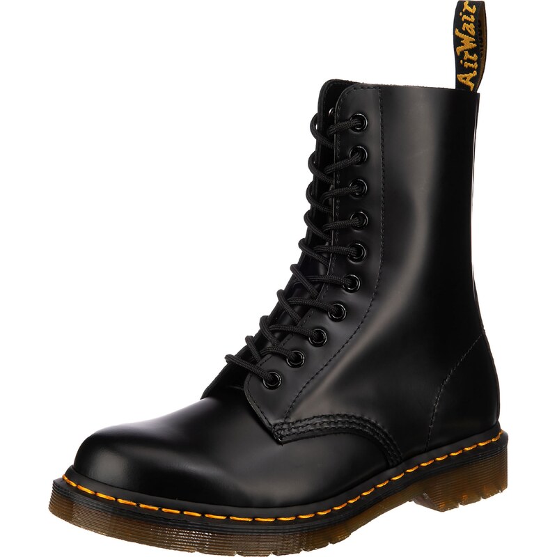 Dr. Martens Šnurovacie čižmy žltá / čierna 47294874
