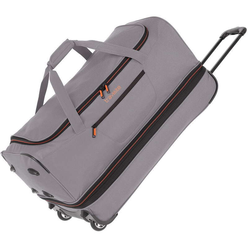 Travelite Basics Wheeled duffle L Grey/green 98/119 l 62192250