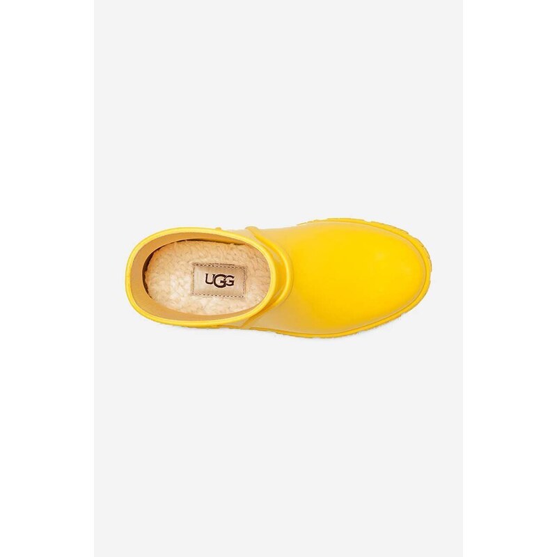 Detské gumáky UGG Drizlita Canary žltá farba