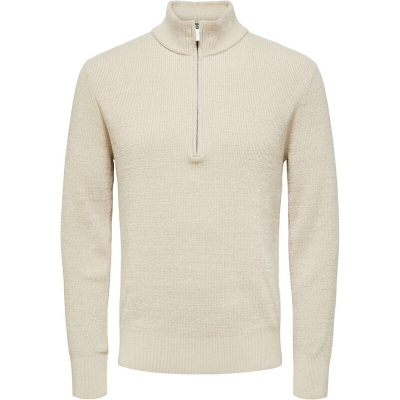 SELECTED Sveter béžová 59108390