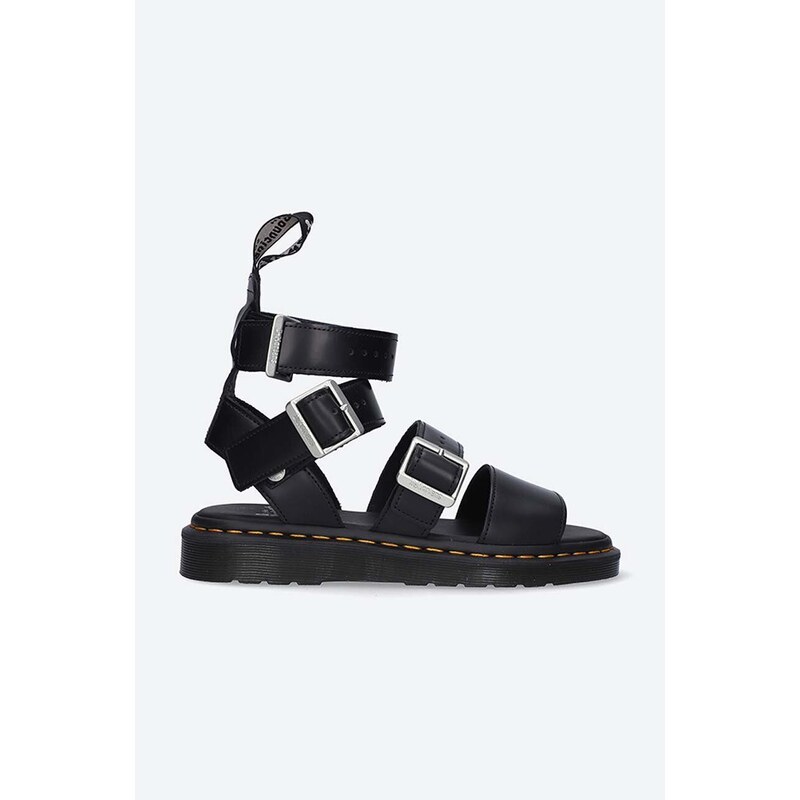 Kožené sandále Martens Rick Owens x Martens Gryphon DW21S6806