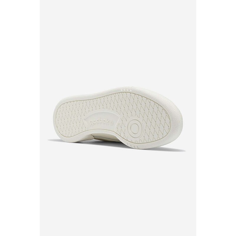 Kožené tenisky Reebok Classic Club C 85 HQ0947-cream, béžová farba