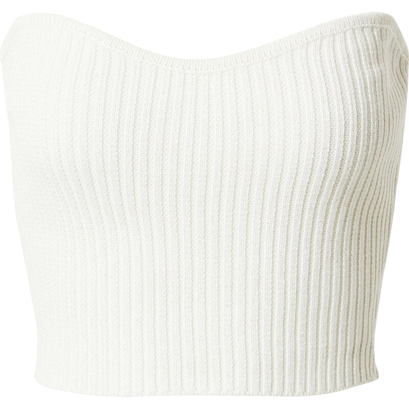 NLY by Nelly Vyšívaný top biela 63144286