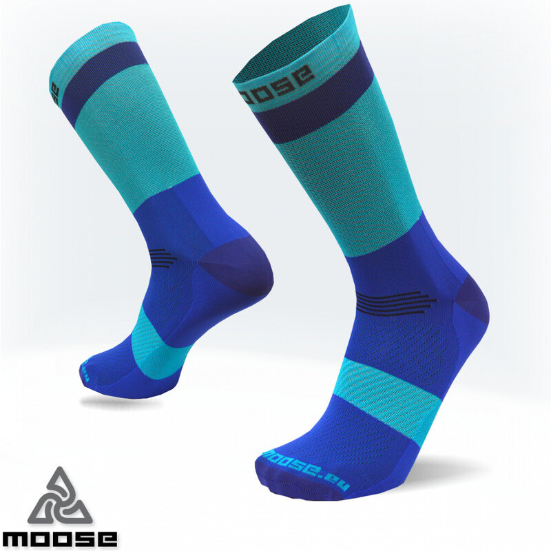 RACE POLY NEW športové cyklo ponožky Moose