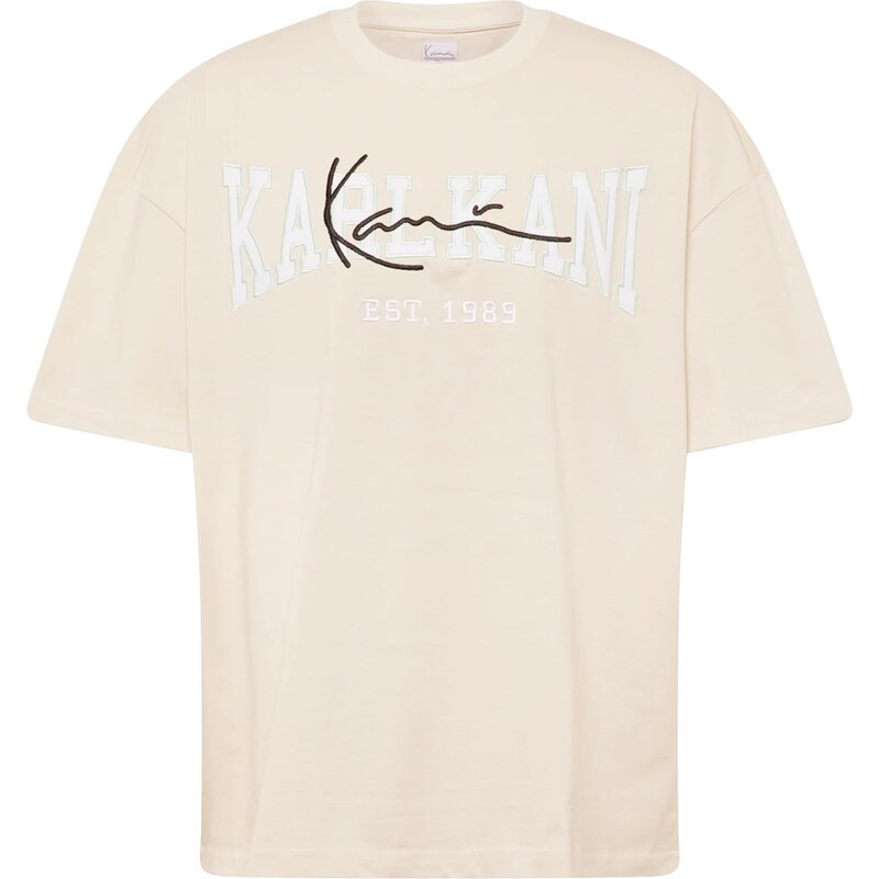 Karl Kani Tričko mätová / čierna / biela / biela ako vlna 43839022