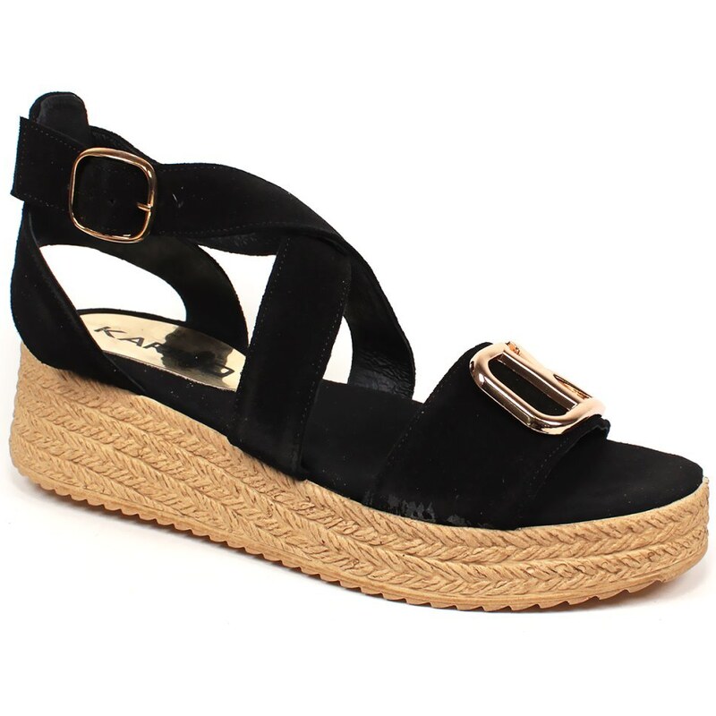 GLS Štýlové sandále na hrubej podrážke 43803609