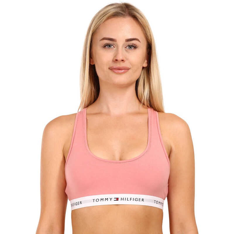 Dámska podprsenka Tommy Hilfiger ružová (UW0UW03820 TI3) 43809024