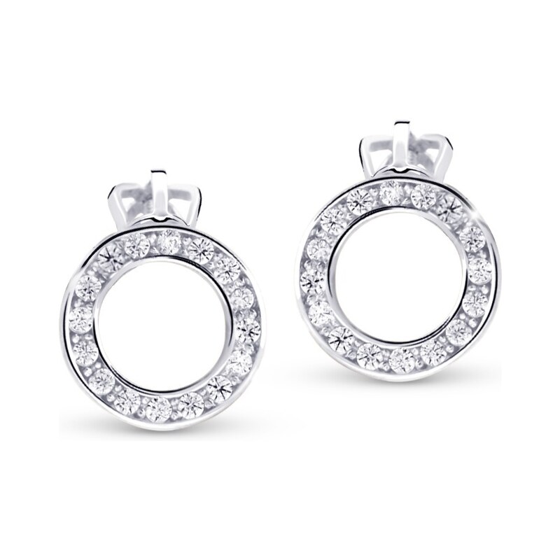Cutie Jewellery Úžasné náušnice z bieleho zlata Z3060-30-10-X-2 66592014