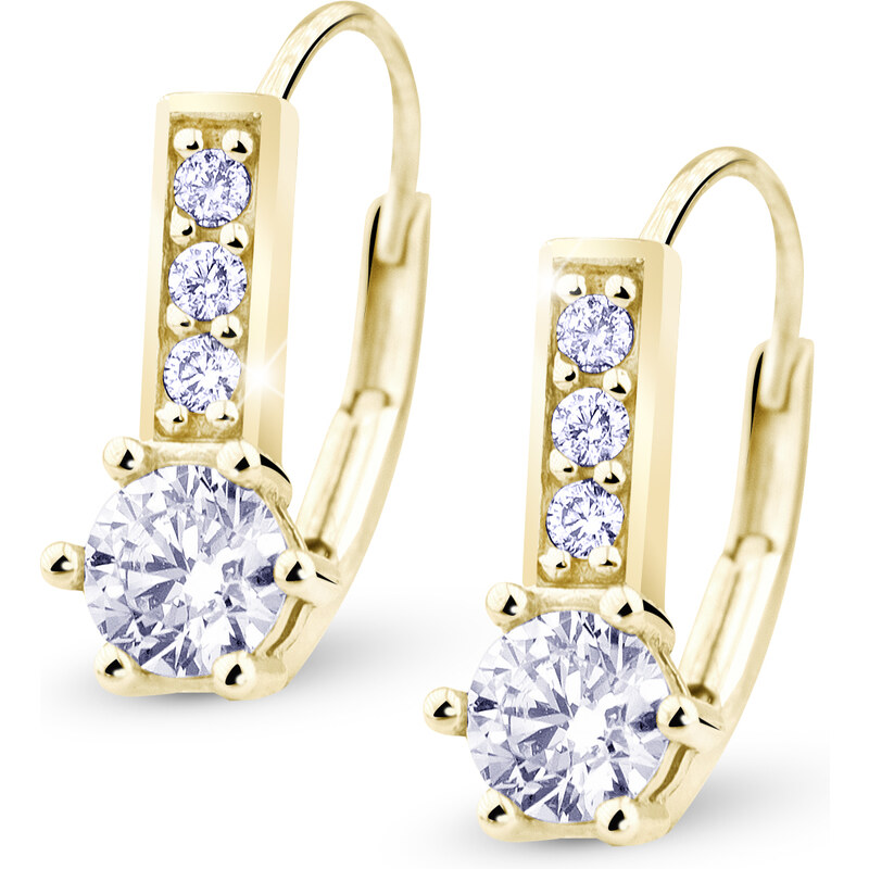 Cutie Jewellery Krásne visiace náušnice so zirkónmi Z8057-55-10-X-1 66590700