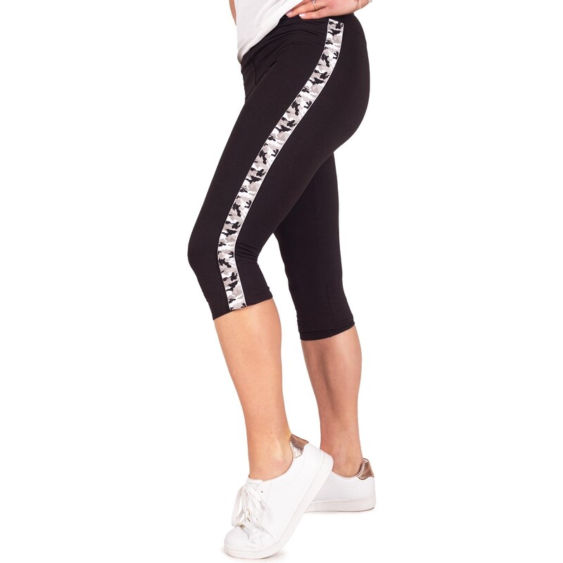 Dámske capri legíny Yoclub s vysokým pásom ULD-0013K-3400 50632719