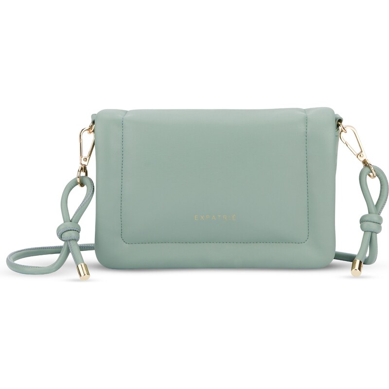 Expatrié Taška cez rameno Zoe Small zlatá žltá / mätová 54245863