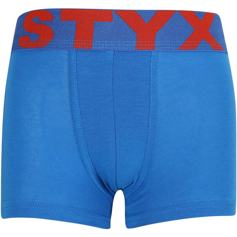 Detské boxerky Styx športová guma modré (GJ1167) 6-8 let 66060679
